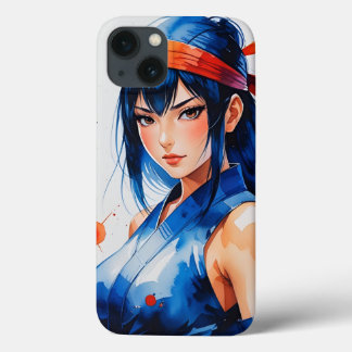 Case-Mate iPhone Case Warrior in Indigo Flames