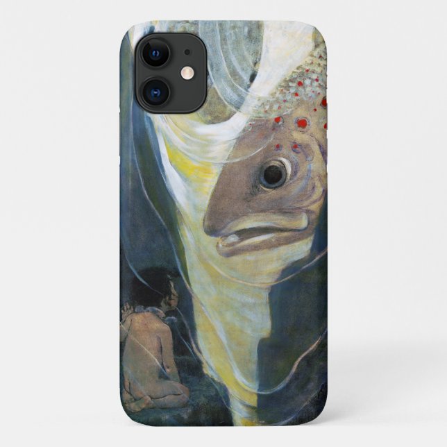 Coques Case-Mate iPhone Water Baby and Fish, Jessie Willcox Smith (Dos)