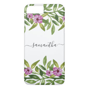 Case-Mate iPhone Case Watercolor garland manuscrit calligraphie florale