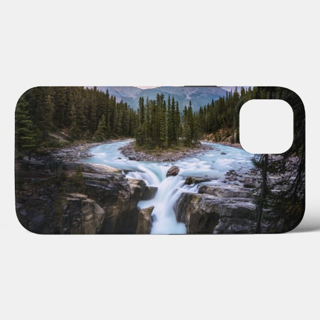 Coques Case-Mate iPhone Waterfalls | Jasper National Park, Canada (Verso (horizontal))