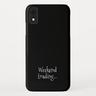 Case-Mate iPhone Case Weekend Chargement de la typographie Décontractée