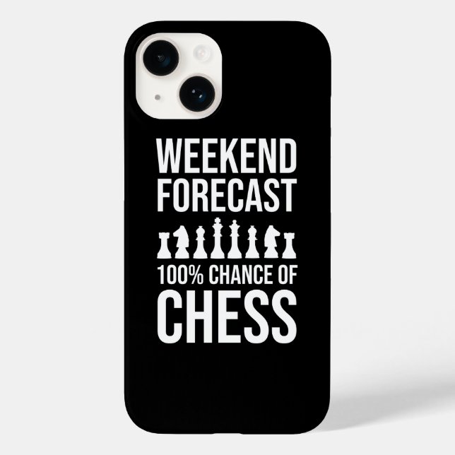 Coques Case-Mate iPhone Weekend Forecast - 100% Chance of Chess (Verso)