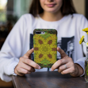 Case-Mate iPhone Case Weer Mandala jaune vert et orange