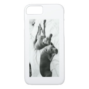 Coque iPhone 8/7 Weimaraners paresseux