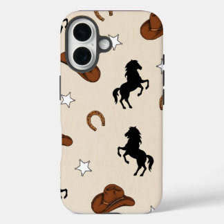 Coque Pour iPhone 16 Western Cowboy Phone Case - Vintage