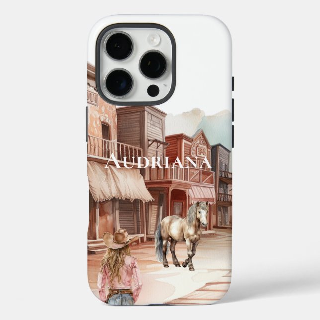 Coques Case-Mate iPhone Western Town (Verso)