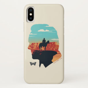 Case-Mate iPhone Case Westworld   Dr Ford Silhouette Of Man en noir