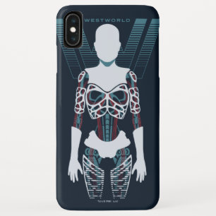 Case-Mate iPhone Case Westworld   Squelette Android sur logo
