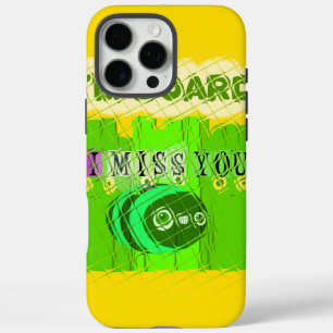 iPhone 16 Pro Max Case Whimsical Bored, mais la pensée de vous