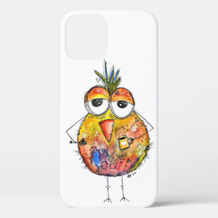 Case-Mate iPhone Case Whimsical Colorful Bird Boire Café