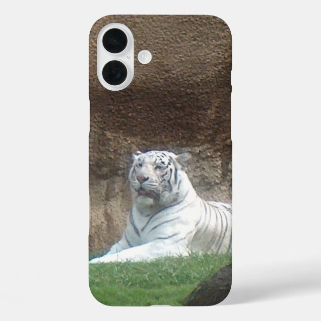 Coques Case-Mate iPhone White Tiger (Verso)