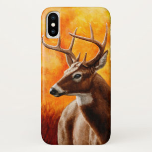 Coque iPhone X Whitetail Deer