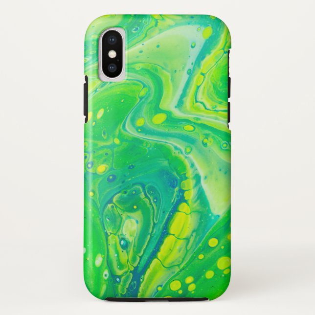 Coques Case-Mate iPhone Wild Acrylic Fluide Art Abstract (Dos)
