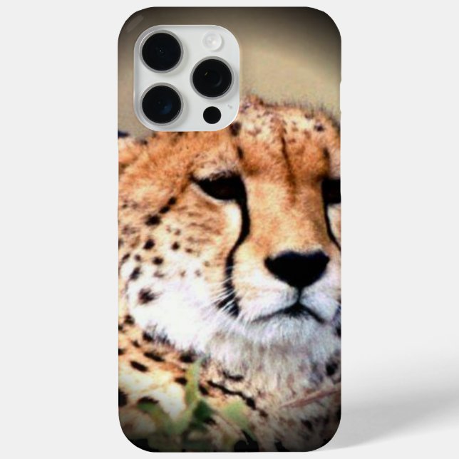 Coques Case-Mate iPhone Wild Elegance : Boîtier téléphonique Motif Cheetah (Verso)