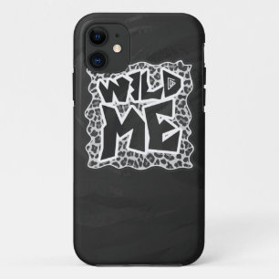 Coque Case-Mate Pour iPhone Wild Me Leopard blanc et noir