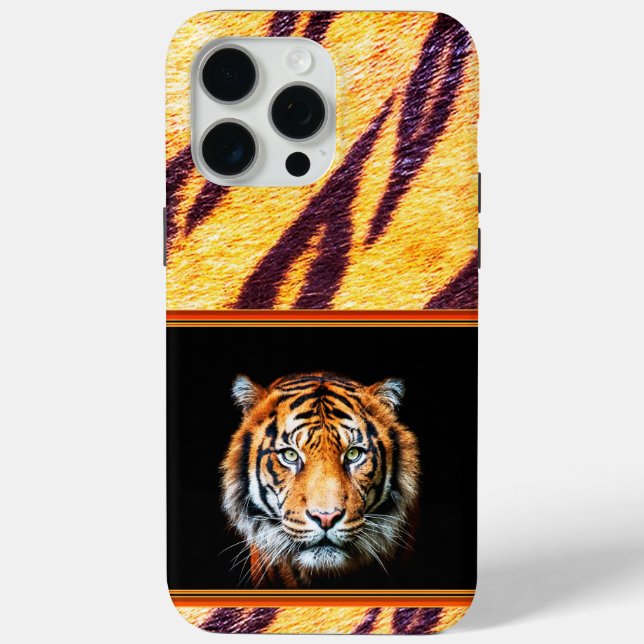Coques Case-Mate iPhone WILD NATURE - collection de dessins TIGER (Verso)