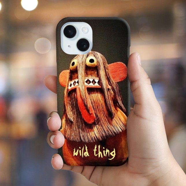 Coques Case-Mate iPhone Wild Thing Poupée Kachina Visage photo mignon Amus (Créateur téléchargé)