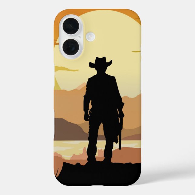 Coques Case-Mate iPhone Wild Wild West Gunslinger Case (Verso)