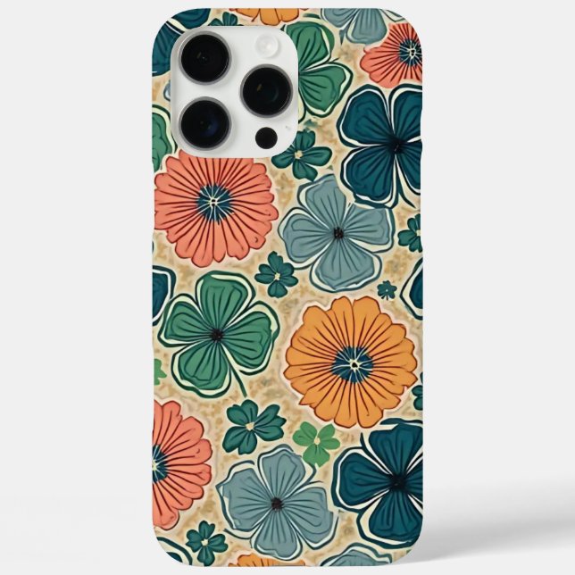 Coques Case-Mate iPhone Wildflowers Harmonious Tones (Verso)