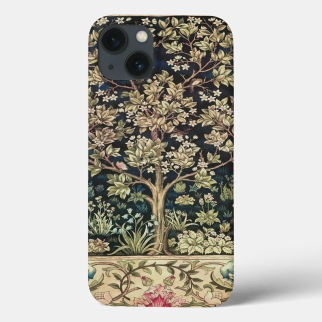 Coques Case-Mate iPhone Willam Morris de beaux designs et créations, Vint (Verso)