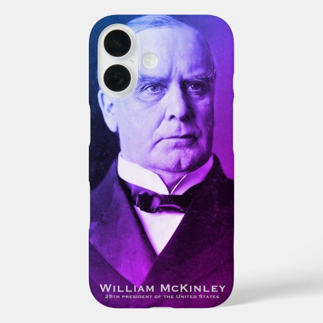 Coques Case-Mate iPhone William McKinley, USA 'Tariff King' 25e président (Verso)