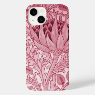 Coque Pour iPhone 14 William Morris Artichoke Rouge Bourgogne