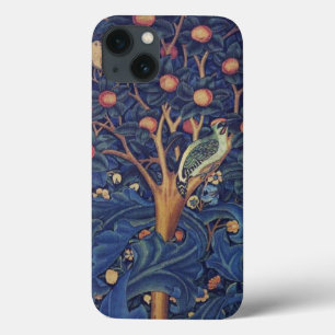 Coques Pour iPhone William Morris Bois de Pic Tapisserie Oiseaux Flor