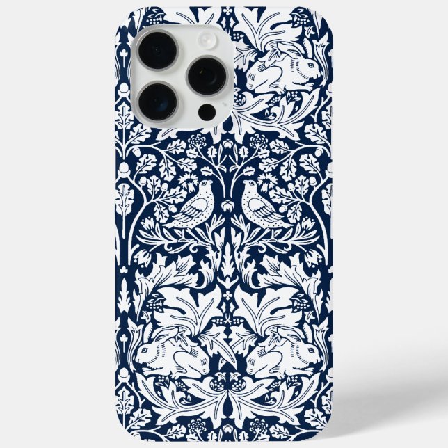 Coques Case-Mate iPhone William Morris Brer Motif de lapin (Verso)