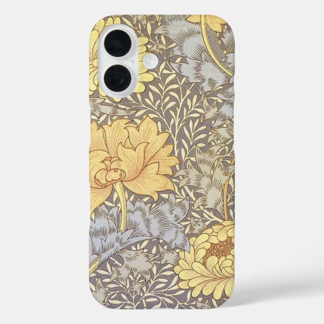 Coques Case-Mate iPhone William Morris Chrysanthemum Fleurs maman (Verso)