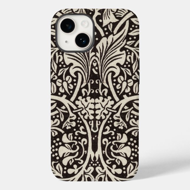 Coques Case-Mate iPhone William Morris Daffodil Papier peint floral (Verso)