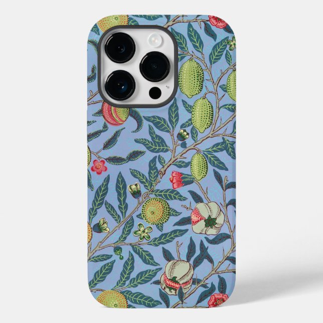 Coques Case-Mate iPhone William Morris Fruit Willow ou grenade botanique (Verso)