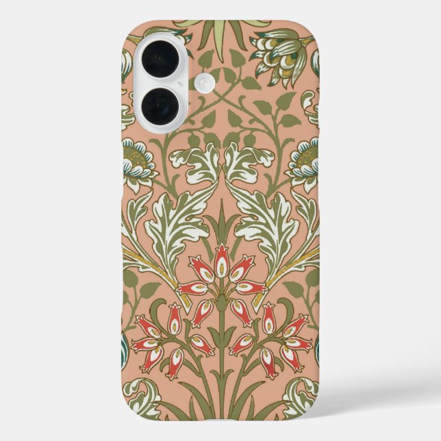 Coques Case-Mate iPhone William Morris Hyacinth Flower Rose Art (Verso)