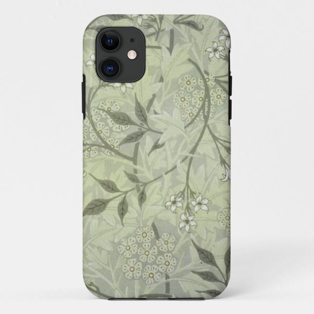 Coques Case-Mate iPhone William Morris Jasmine Botanique (Dos)