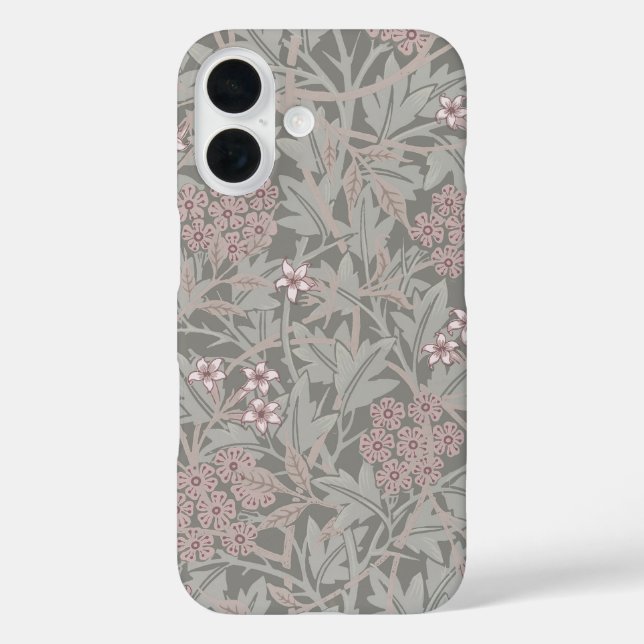 Coques Case-Mate iPhone William Morris Jasmine Motif de fleurs (Verso)