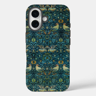 Coque Pour iPhone 16 William Morris Oiseaux et motifs floraux