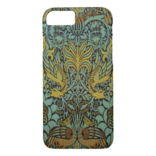 Coques Case-Mate iPhone William Morris Peacock Dragon Fond d'écran (Dos)