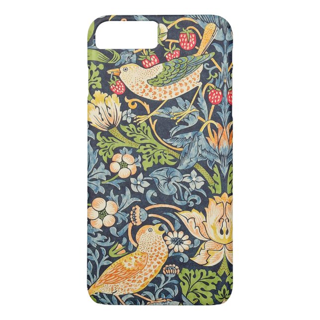 Coques Case-Mate iPhone William Morris Strawberry Thief Motif floral (Dos)
