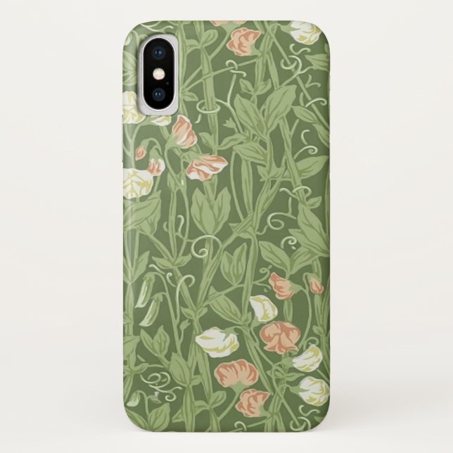 Coques Case-Mate iPhone William Morris Sweet Pea Floral Design (Dos)