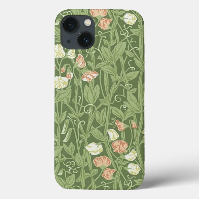 Coques Case-Mate iPhone William Morris Sweet Pea Floral Design (Verso)