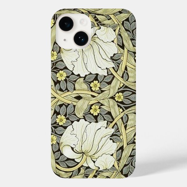 Coques Case-Mate iPhone William Morris Textile Motif Pimpernel (Verso)
