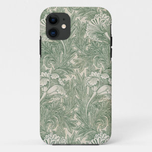 Case-Mate iPhone Case William Morris Vert Sauge Motif Tulipe : Vintage