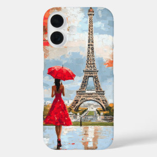 Coque Pour iPhone 16 Wind Romance Paris Chic Walk