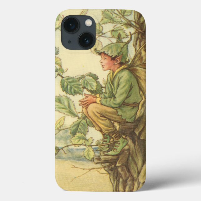 Coques Case-Mate iPhone Winged Elm Fairy Sitting (Verso)