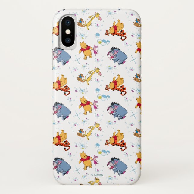 Coques Case-Mate iPhone Winnie l'Ourson| Accrocher avec l'Motif des amis (Dos)