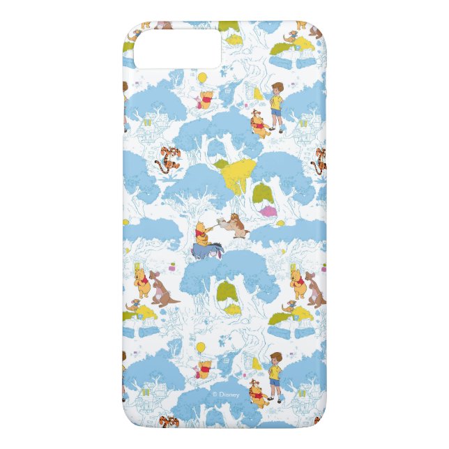 Coques Case-Mate iPhone Winnie l'Ourson| Au Motif Honey Tree (Dos)