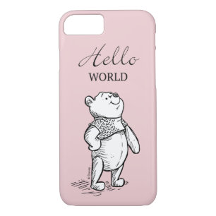 Case-Mate iPhone Case Winnie l'Ourson  Citation Hello World