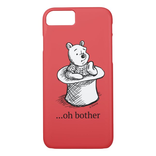 Coques Case-Mate iPhone Winnie l'Ourson| Citation Oh Bother (Dos)