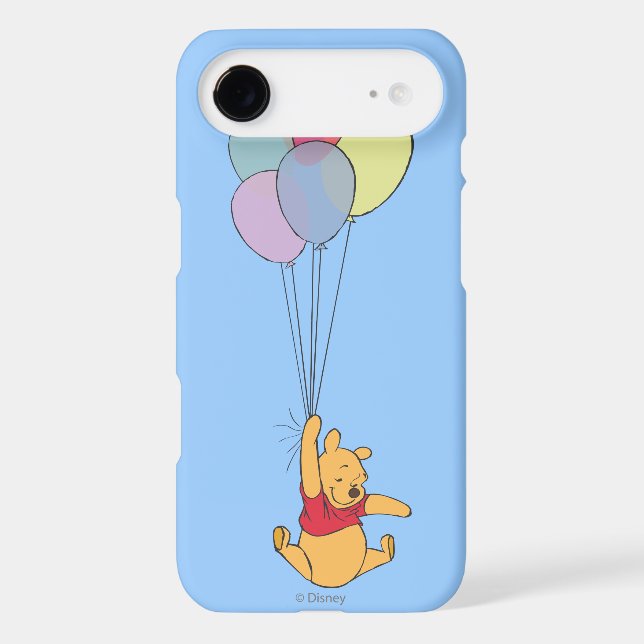 Coques Case-Mate iPhone Winnie l'ourson et les ballons (Verso)