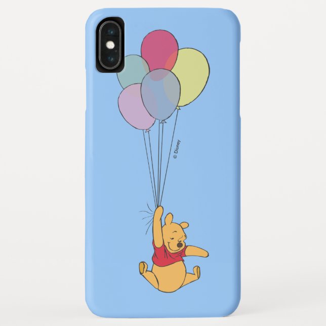 Coques Case-Mate iPhone Winnie l'ourson et les ballons (Dos)