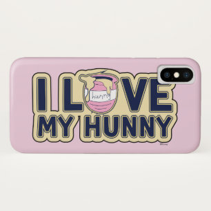 Coques Pour iPhone Winnie L'Ourson  J'aime mon amour